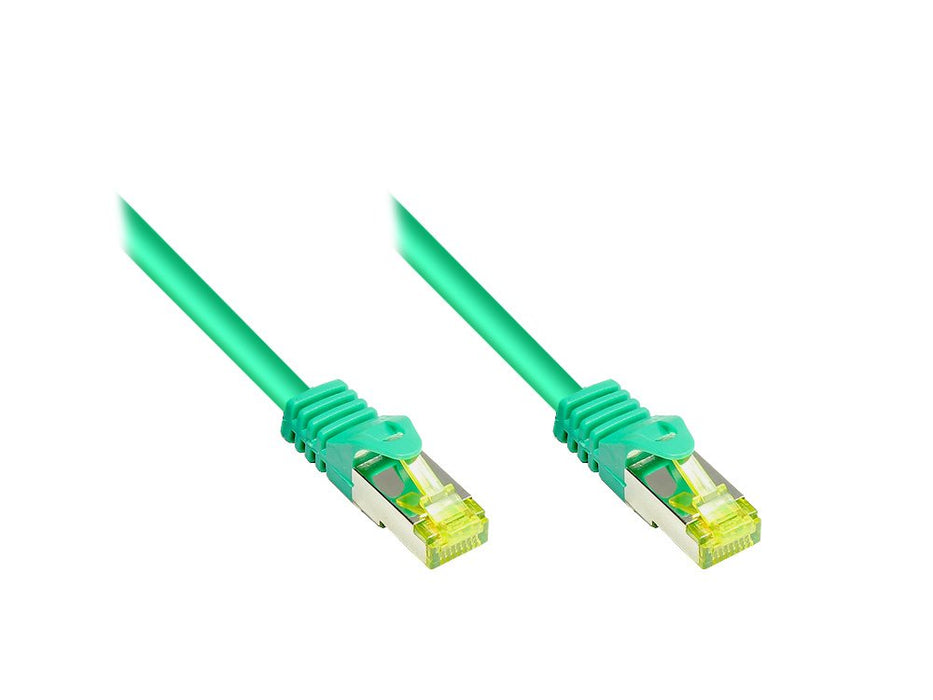 EAN 4014619324538 - Alcasa 8070R-100G cable de red Verde 10 m Cat7 S/FTP (S-STP) imagen 1