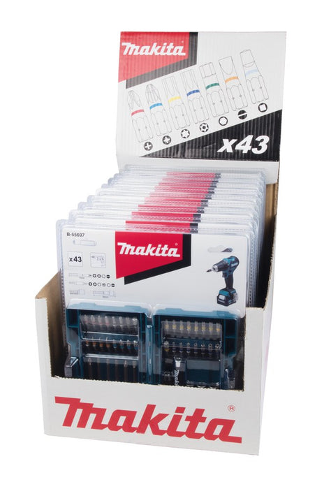 EAN 0088381481359 - Makita B-55697 punta de destornillador 43 pieza(s) imagen 3