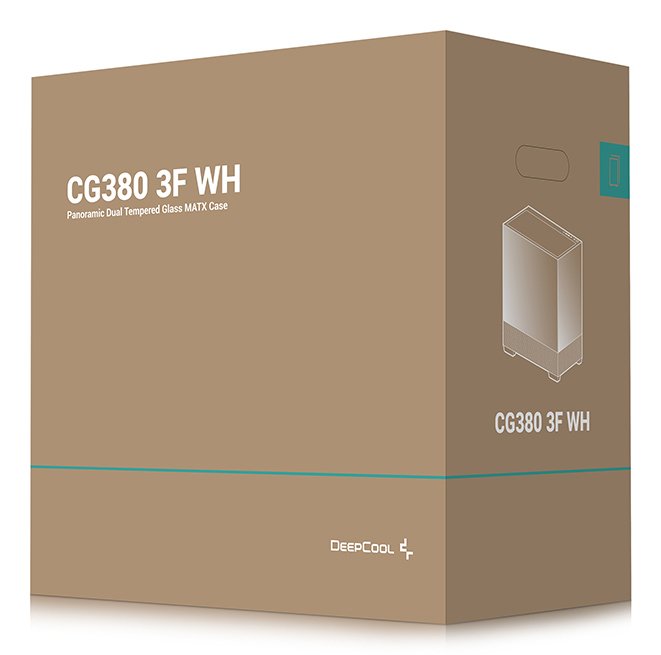 EAN 6933412765462 - DeepCool CG380 3F WH Midi Tower Blanco imagen 11