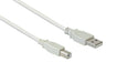 EAN 4014619343775 - Alcasa 2510-05 cable USB USB 2.0 0,5 m USB A USB B Blanco imagen 1