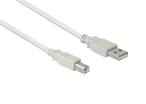 EAN 4014619343775 - Alcasa 2510-05 cable USB USB 2.0 0,5 m USB A USB B Blanco imagen 1