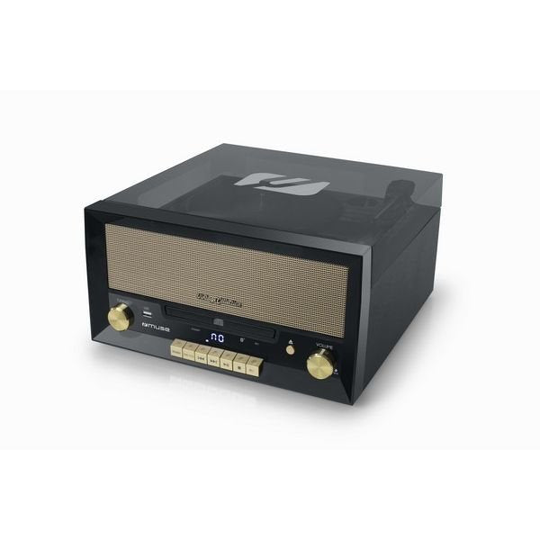 EAN 3700460205669 - Muse MT-110B tocadisco Tocadiscos de tracción directa Negro, Marrón imagen 8
