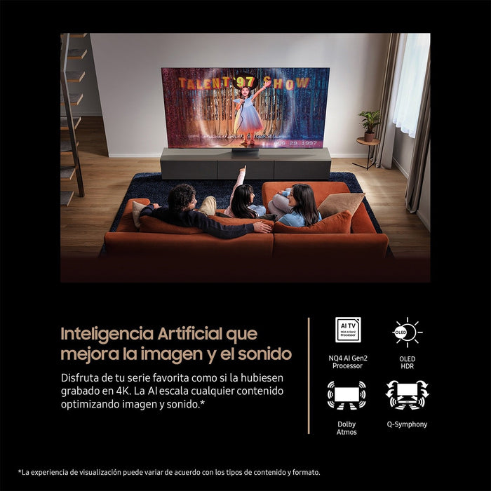 EAN 8806097874850 - Samsung TQ55S84FAU 139,7 cm (55") Wifi Negro imagen 2