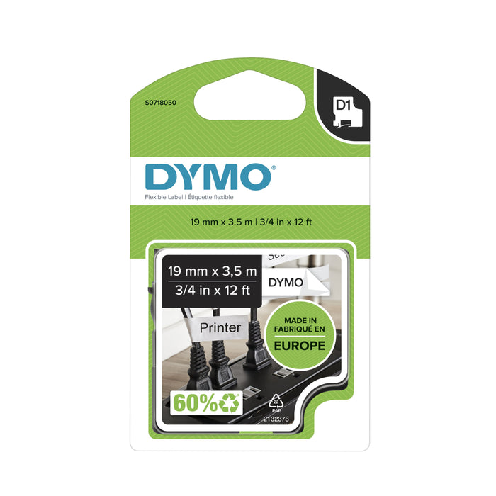 EAN 5411313169578 - DYMO D1 Durable - Black on White - 12mm cinta para impresora de etiquetas Negro sobre blanco imagen 2
