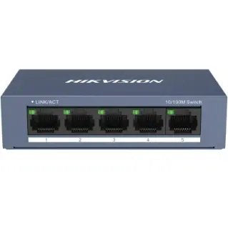 EAN 6931847192006 - Hikvision Pro Series DS-3E0105-O switch No administrado Fast Ethernet (10/100) Gris imagen 1