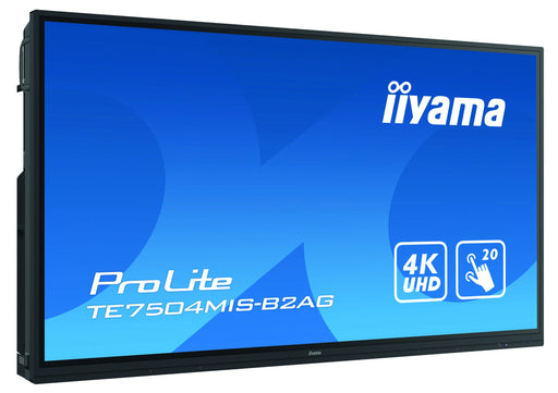 EAN 4948570119004 - iiyama TE7504MIS-B2AG pantalla de señalización Panel plano interactivo 190,5 cm (75") IPS Wifi 350 cd / m imagen 1