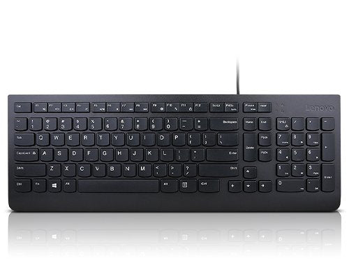 EAN 0195713015424 - Lenovo Essential teclado Universal USB Checa, Eslovaco Negro imagen 2