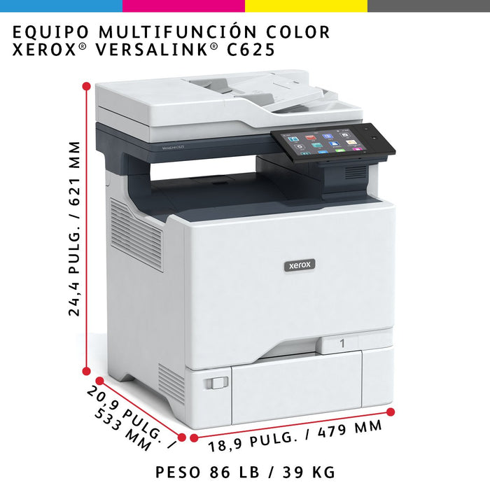 EAN 0095205040807 - Xerox VersaLink C625V_DN impresora multifunción Laser 1200 x 1200 DPI imagen 23