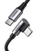 EAN 6957303876433 - Ugreen 70643 cable USB USB 2.0 1 m USB C Negro, Gris imagen 1