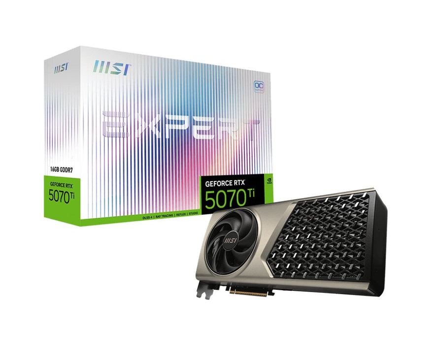 EAN 4711377362238 - MSI GeForce RTX 5070 Ti 16G EXPERT OC NVIDIA 16 GB GDDR7 imagen 1