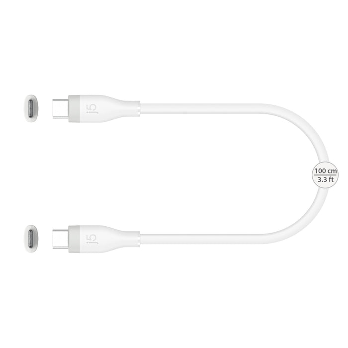 EAN 4712795087901 - j5create JUCX17W cable USB 1,8 m USB C 0,48 Gbit/s Blanco imagen 2