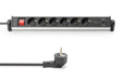EAN 4016032487012 - Digitus DA-70624 base múltiple 1,5 m 6 salidas AC Interior Negro, Plata imagen 9