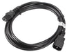 EAN 5901969409840 - Lanberg CA-C13E-11CC-0030-BK cable de transmisión Negro 3 m C13 acoplador C14 acoplador imagen 2