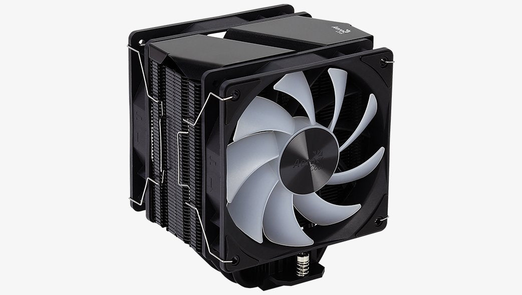 EAN 4711099470969 - Aerocool Rime 4 Dual Procesador Refrigerador de aire 12 cm Negro 1 pieza(s) imagen 4