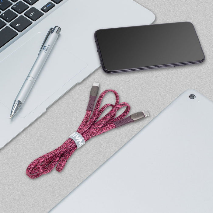 EAN 4260403579510 - Rivacase PS6105 RD12 cable USB USB 2.0 1,2 m USB C Rojo imagen 8