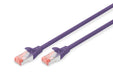 EAN 4016032328810 - Digitus DK-1644-020/VI cable de red Violeta 2 m Cat6 S/FTP (S-STP) imagen 1