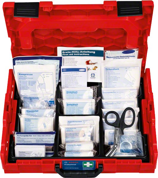 EAN 4053423250886 - Bosch 1.600.A02.X2R Botiquín de primeros auxilios para uso en entornos industriales imagen 1