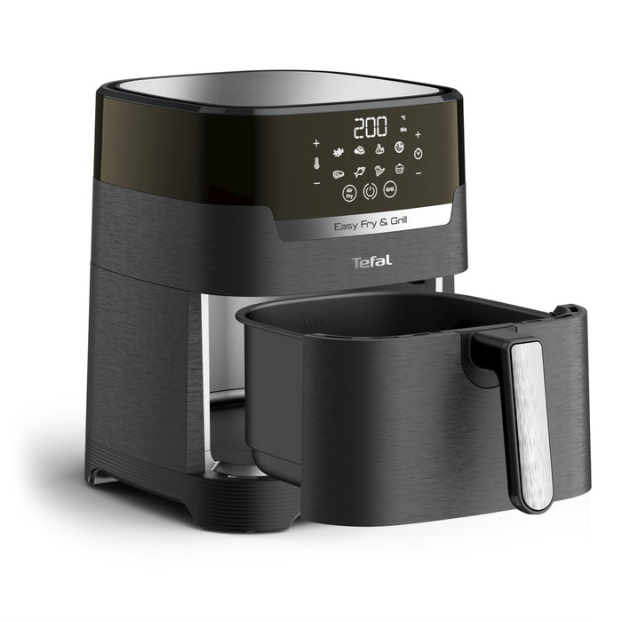 EAN 3045380020757 - Tefal Easy Fry & Grill EY5058 Sencillo 4,2 L Independiente 1550 W Freidora de aire caliente Negro imagen 2