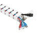 EAN 4043718309405 - InLine 59996C organizador de cables Escritorio Panel guíacables Blanco 1 pieza(s) imagen 2