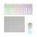 EAN 8435693111832 - Mars Gaming MCPWTKLWES teclado Ratón incluido Juego RF inalámbrica + USB QWERTY Español Blanco imagen 1