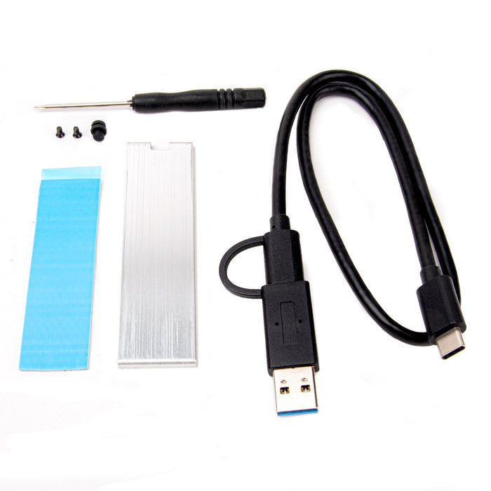 EAN 4710679814889 - Silverstone MS13 Caja externa para unidad de estado sólido (SSD) Negro M.2 imagen 5