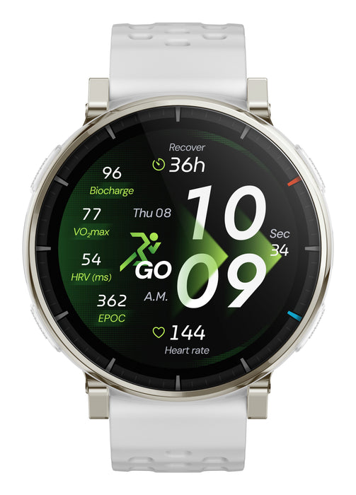 EAN 6972596109839 - Amazfit Active 3 3,35 cm (1.32") AMOLED Digital 466 x 466 Pixeles Pantalla táctil Oro GPS (satélite) imagen 2