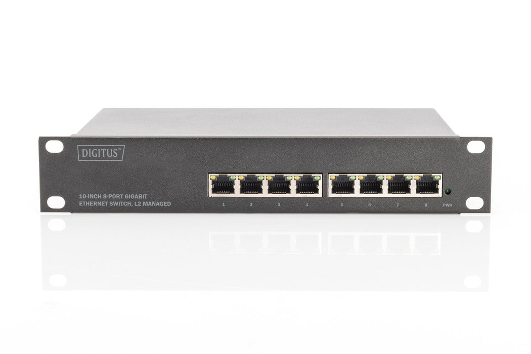EAN 4016032464358 - Digitus DN-80117 switch L2+ Gigabit Ethernet (10/100/1000) Negro imagen 4