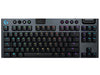 EAN 5099206099692 - Logitech G G915 TKL teclado Juego RF Wireless + Bluetooth AZERTY Belga Carbono imagen 4
