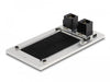EAN 4043619668960 - DeLOCK 66896 toma de corriente 2 x RJ-45 Negro, Blanco imagen 2