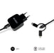 EAN 8436586740702 - SUBBLIM SUB-CHG-1ZWC02 cargador de dispositivo móvil Universal Negro Corriente alterna Carga rápida Inter imagen 10