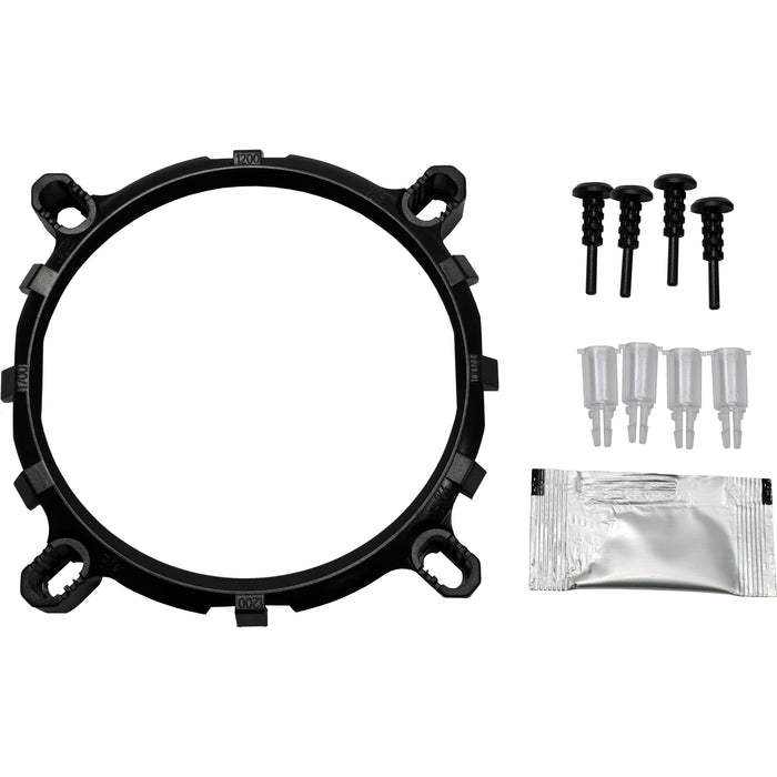 EAN 4260455649117 - Inter-Tech 4P90 Bulk Procesador Refrigerador de aire 9,2 cm Negro 1 pieza(s) imagen 3