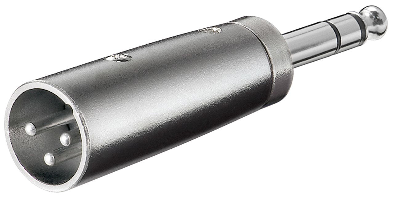 EAN 4040849275159 - Goobay 27515 cambiador de género para cable XLR 6.35 mm Acero inoxidable imagen 1