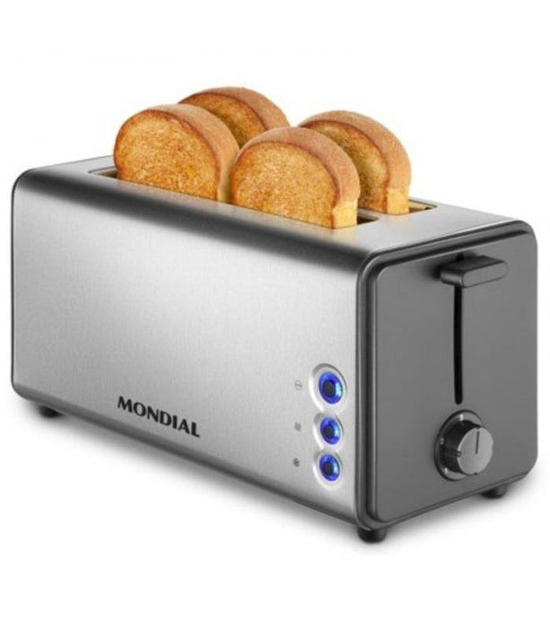 EAN 7899882308884 - Mondial T-16 tostadora 5 4 rebanada(s) 1400 W Acero inoxidable imagen 1