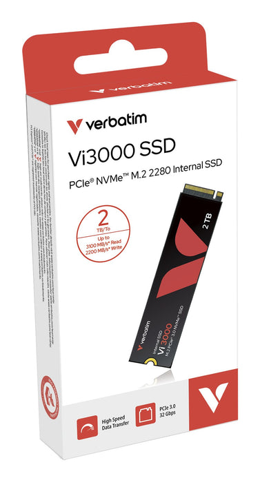 EAN 0023942493761 - Verbatim Vi3000 2 TB M.2 PCI Express 3.0 NVMe imagen 1