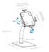 EAN 0766623406352 - Manhattan 406352 soporte Tablet/UMPC Blanco imagen 6