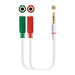 EAN 8433281008731 - Nanocable 10.24.1201 cable de audio 0,2 m 3,5mm 2 x 3.5mm imagen 1