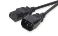EAN 3662247119272 - Neklan 0.5m C13/C14 Negro 0,5 m C13 acoplador C14 acoplador imagen 1