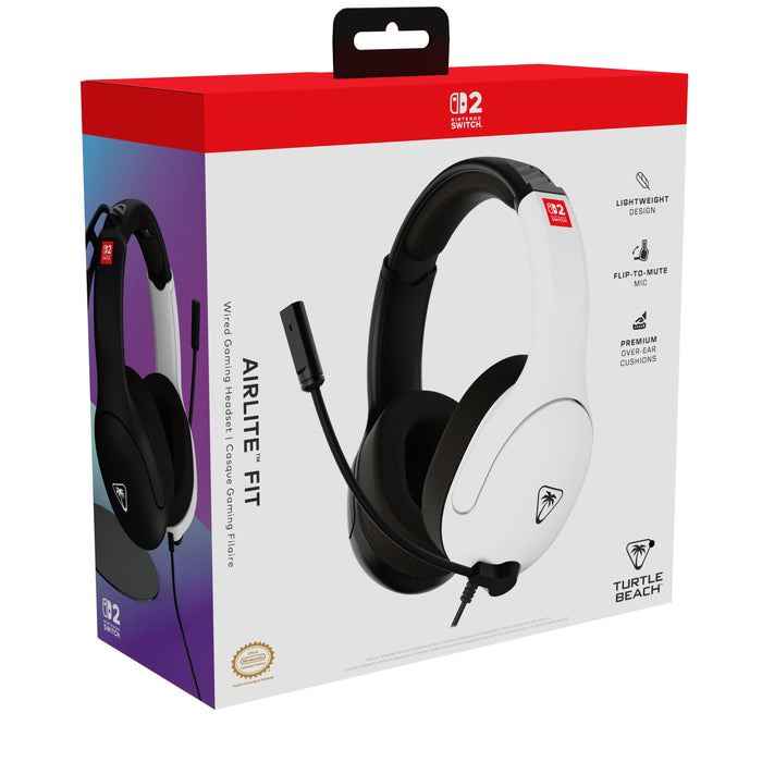EAN 840454402179 - Turtle Beach Airlite Fit Alámbrico Diadema Juego Negro, Blanco imagen 8