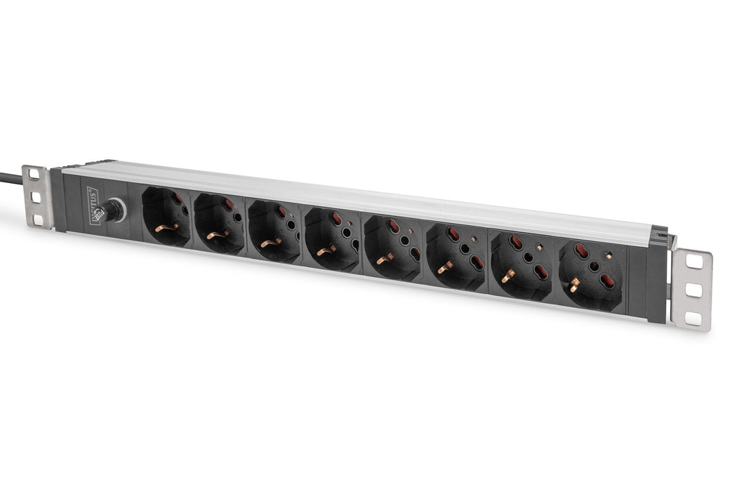 EAN 4016032483861 - Digitus DN-95410-IT unidad de distribución de energía (PDU) 8 salidas AC 1U imagen 1