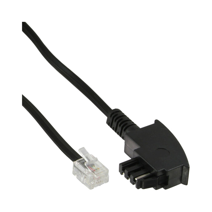 EAN 4043718035731 - InLine 18909 cable telefónico 6 m Negro imagen 1