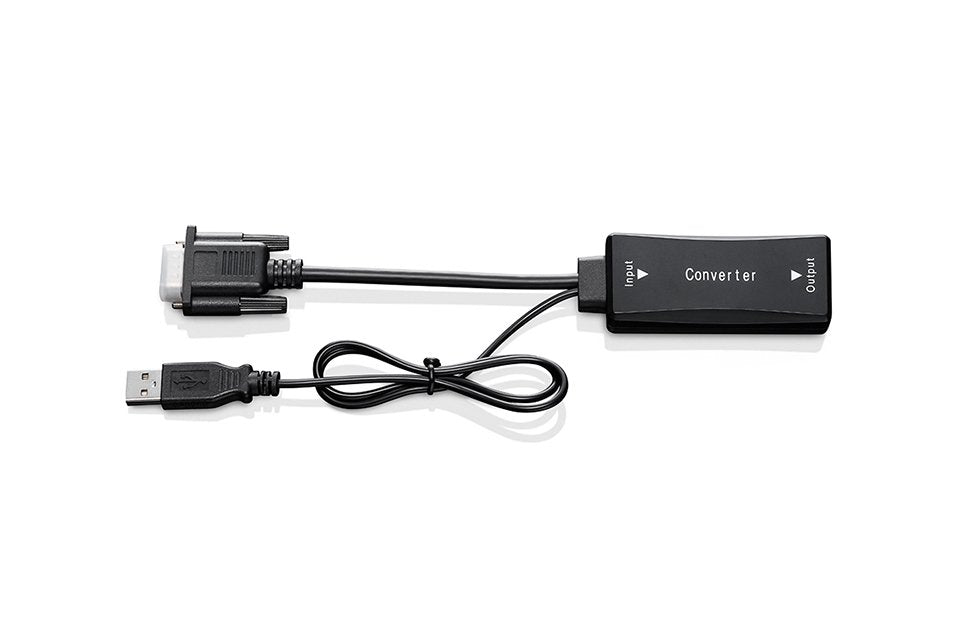 EAN 0753218988737 - Wacom VGA to HDMI adapter DTK1651 HDMI tipo A (Estándar) VGA (D-Sub) Negro imagen 1