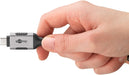 EAN 4040849744051 - Goobay 74405 cambiador de género para cable USB 3.1 type A RJ45 Negro, Plata imagen 9