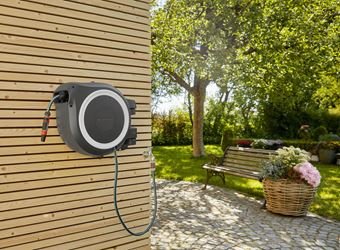 EAN 4078500052030 - Gardena RollUp Carrete de pared Automático Negro, Gris imagen 5