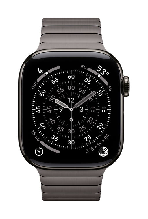 EAN 0195949658143 - Apple MXMD3ZM/A Accesorios para dispositivos vestibles inteligentes Grupo de rock Gris Acero inoxidable imagen 1