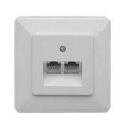 EAN 4027639005103 - ZE Kommunikationstechnik UAE 8/8 UP caja de tomacorriente Blanco imagen 1