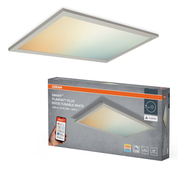 EAN 4099854471650 - Osram SMART+ Matter Planon Plus iluminación de techo LED imagen 2