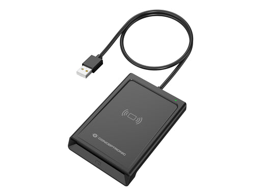 EAN 4015867243589 - Conceptronic BIAN11B lector de tarjeta inteligente Interior USB USB 2.0 Negro imagen 1
