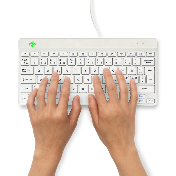 EAN 8719274492054 - R-Go Tools RGOCONDWDWH teclado Oficina USB Holandés imagen 5