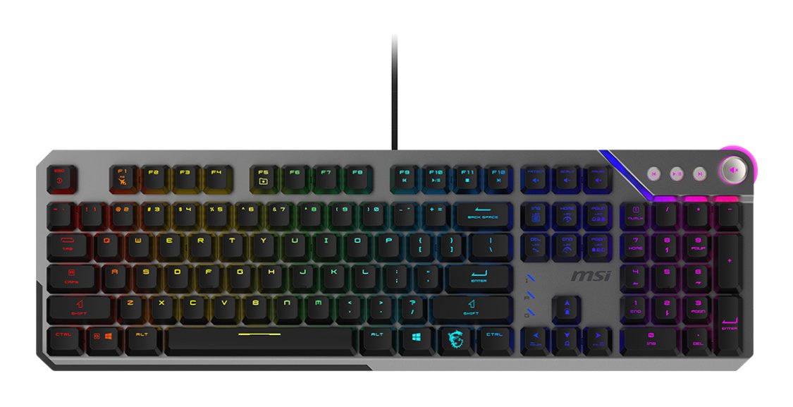 EAN 4711377254410 - MSI STRIKE 600 teclado Juego USB QWERTY Inglés Negro imagen 1
