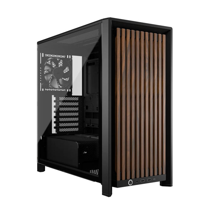 EAN 840440417880 - Corsair FRAME 4000D WOOD RS Midi Tower Negro, Madera imagen 1